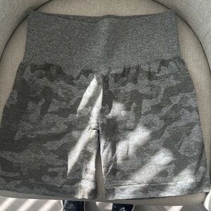 NVGTN Gray Camo Athletic Shorts